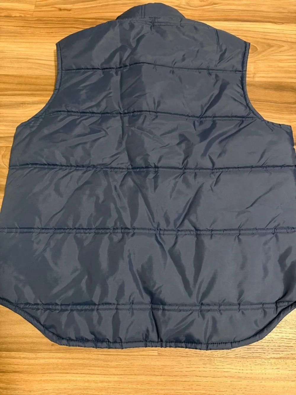 Vintage 80's Sears Puffer Vest Men’s Sz. L Blue Ski Hiking 70's Gorpcore